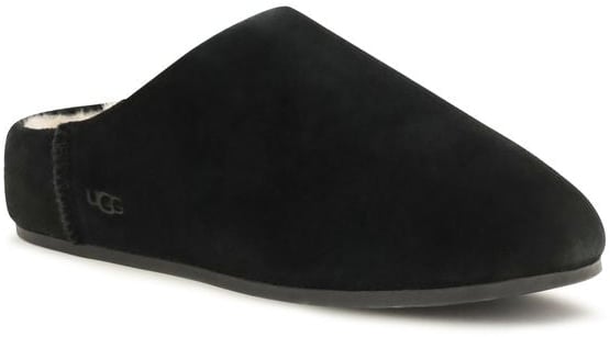 UGG Black Leather Mules