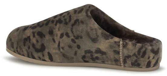 UGG Brown Suede Leather Mules
