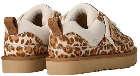 UGG Beige Suede Leather Platform Pumps
