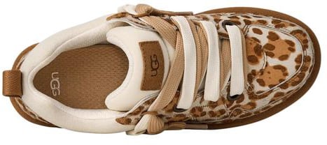UGG Beige Suede Leather Platform Pumps