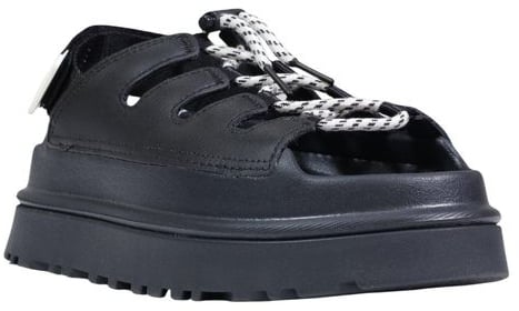 UGG Black Polyethylene Flat Sandals