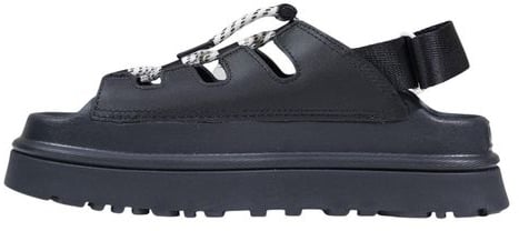 UGG Black Polyethylene Flat Sandals