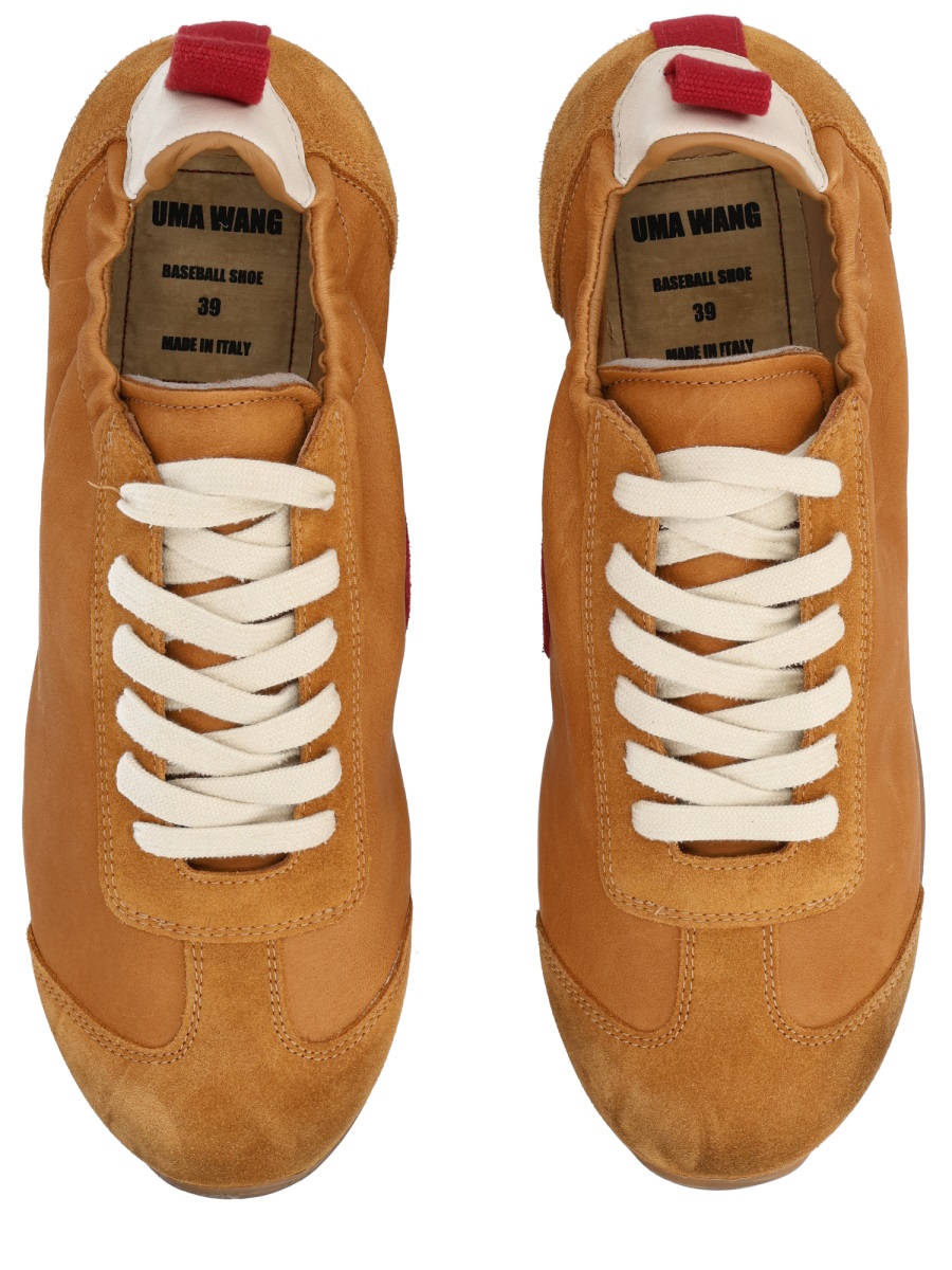 Tan Leather Suede Sneakers