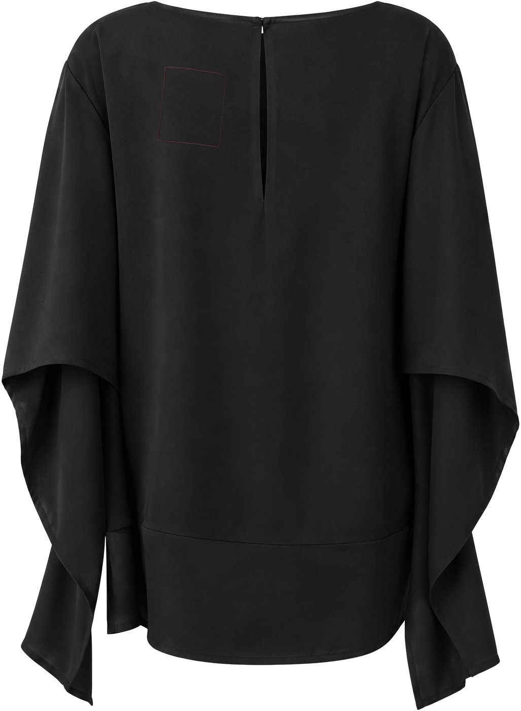 Blouse with wide sleeves