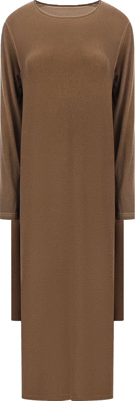 Uma Wang Brown stretch modal dress