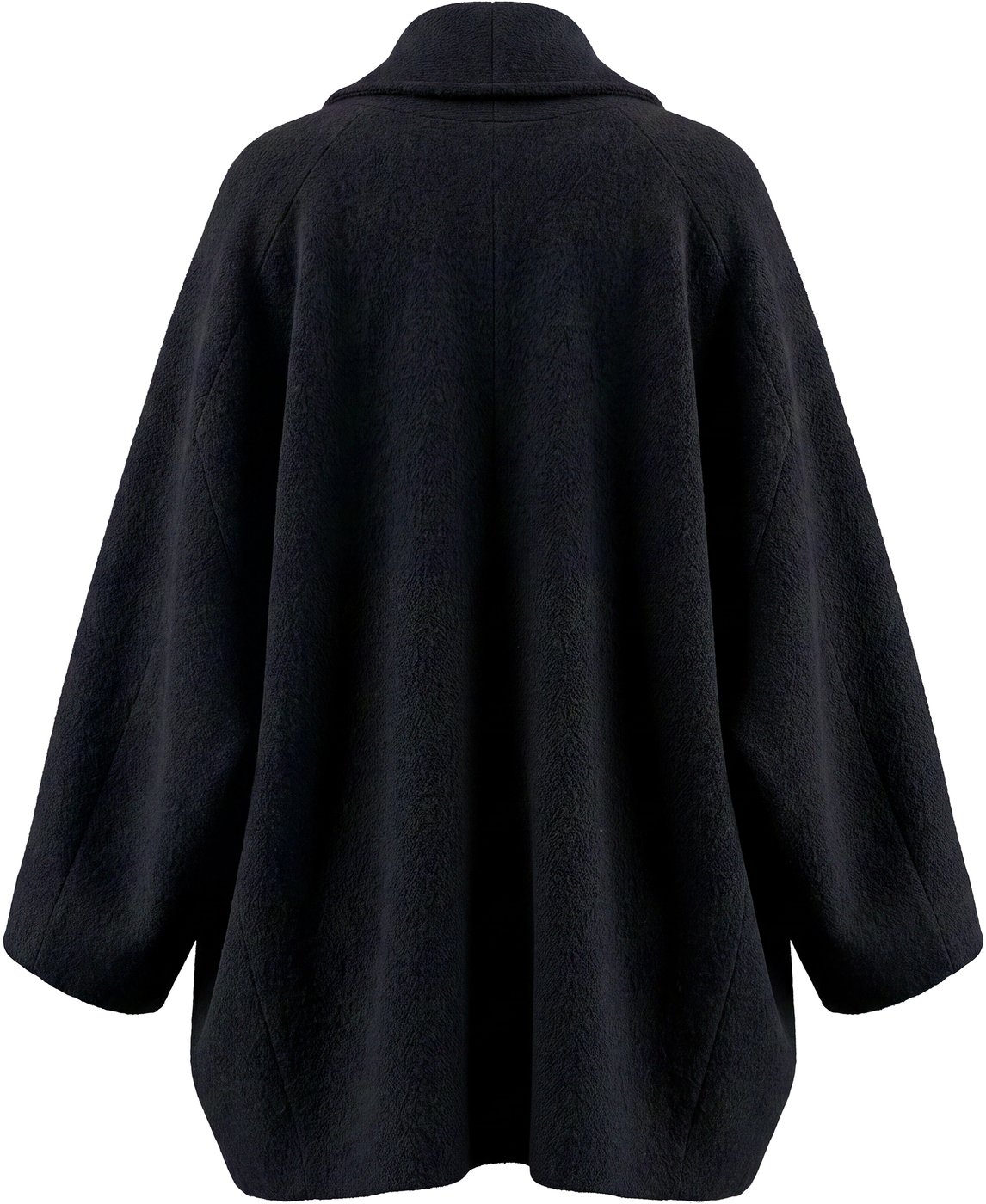 Kimono in wool and cotton