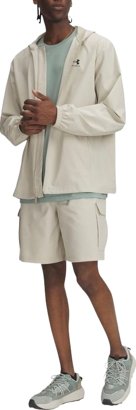Under Armour Beige Polyester Bermuda Shorts