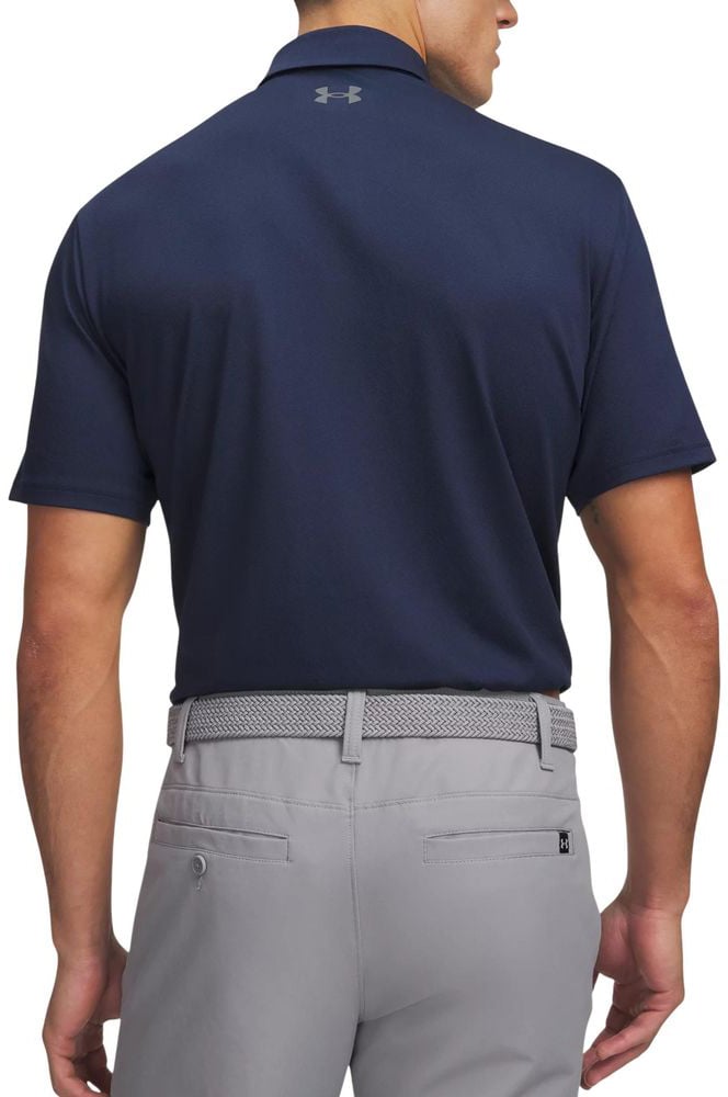 Under Armour Bicolor Polyester Polo Shirt