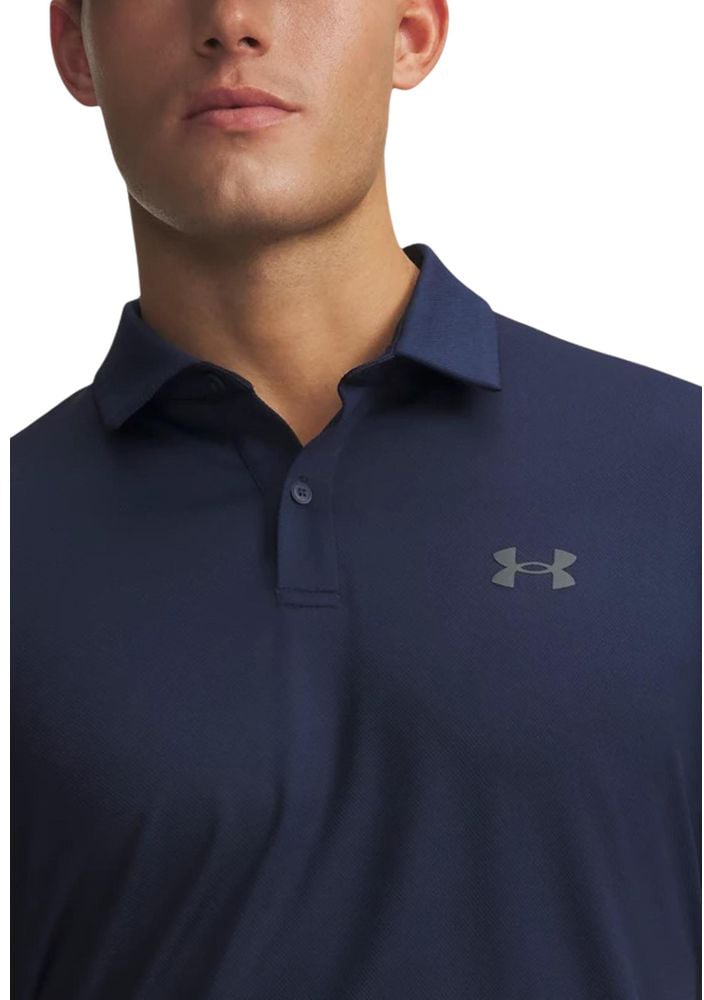 Under Armour Bicolor Polyester Polo Shirt