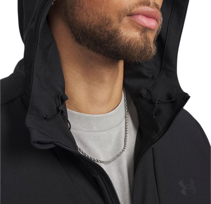 Under Armour Black Polyester Hoodie