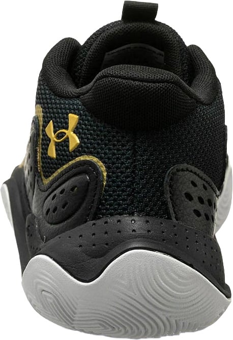 Under Armour Jet '23 GS Basketbalschoen Zwart Goud