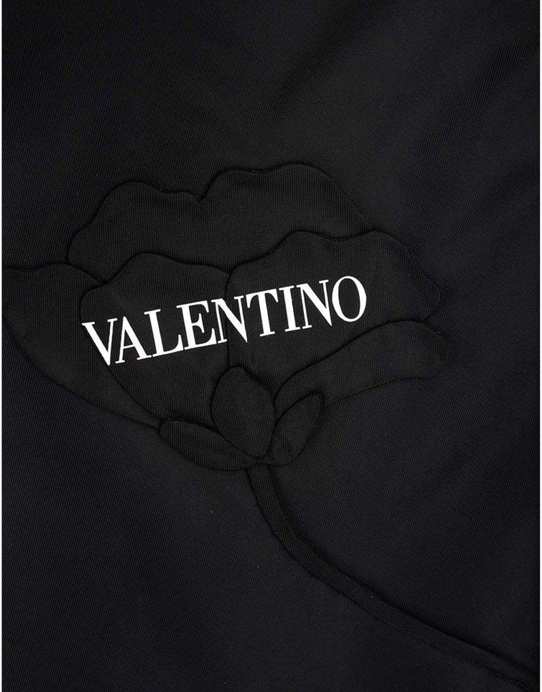 Valentino Flower Embroidery Bermuda Shorts