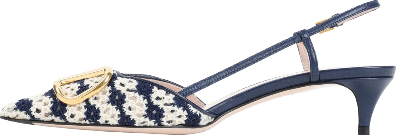 Valentino Garavani V Logo Slingback