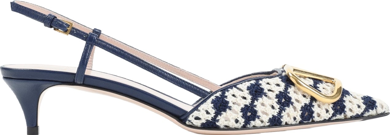 Valentino Garavani V Logo Slingback