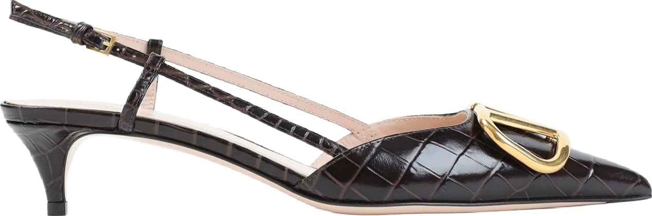 Valentino Garavani V Logo Signature Slingback