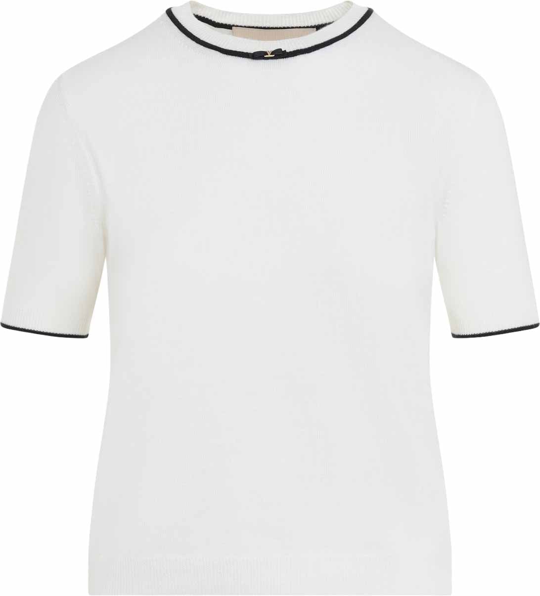 Valentino Knit Wool T-Shirt