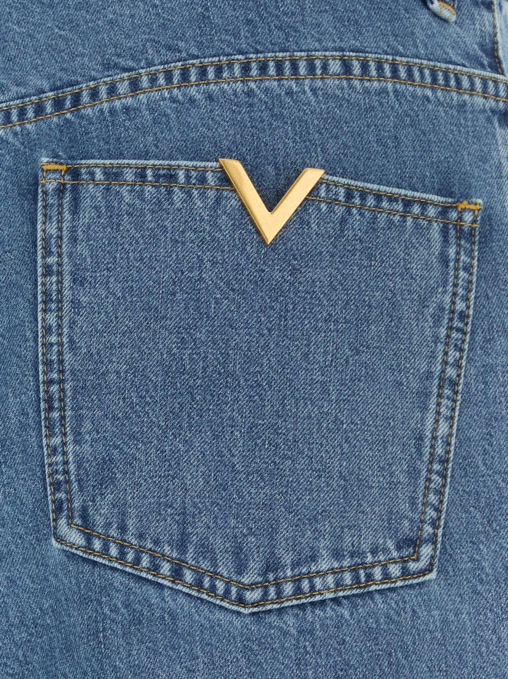 Denim 5 Tasche Straight Leg Jeans