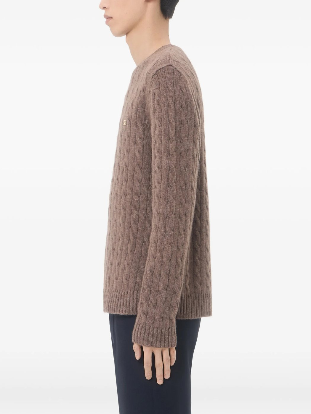Maglia Cable-Knit Cashmere Sweater