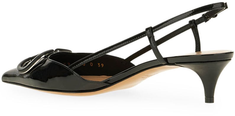 Valentino Black patent leather pumps