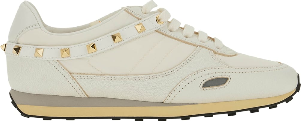 Valentino Suede and nylon Stud Up sneakers