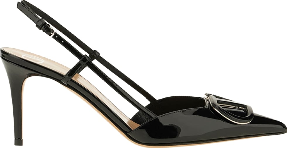 Valentino Black patent leather pumps