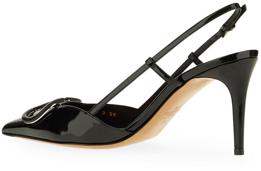 Valentino Black patent leather pumps