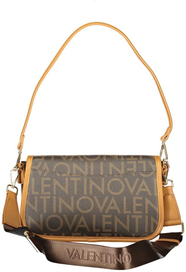 Mario Valentino Brown Polyurethane Women's Bag