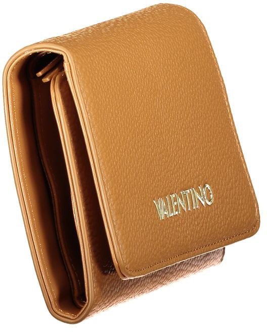Mario Valentino Brown Polyurethane Women's Wallet