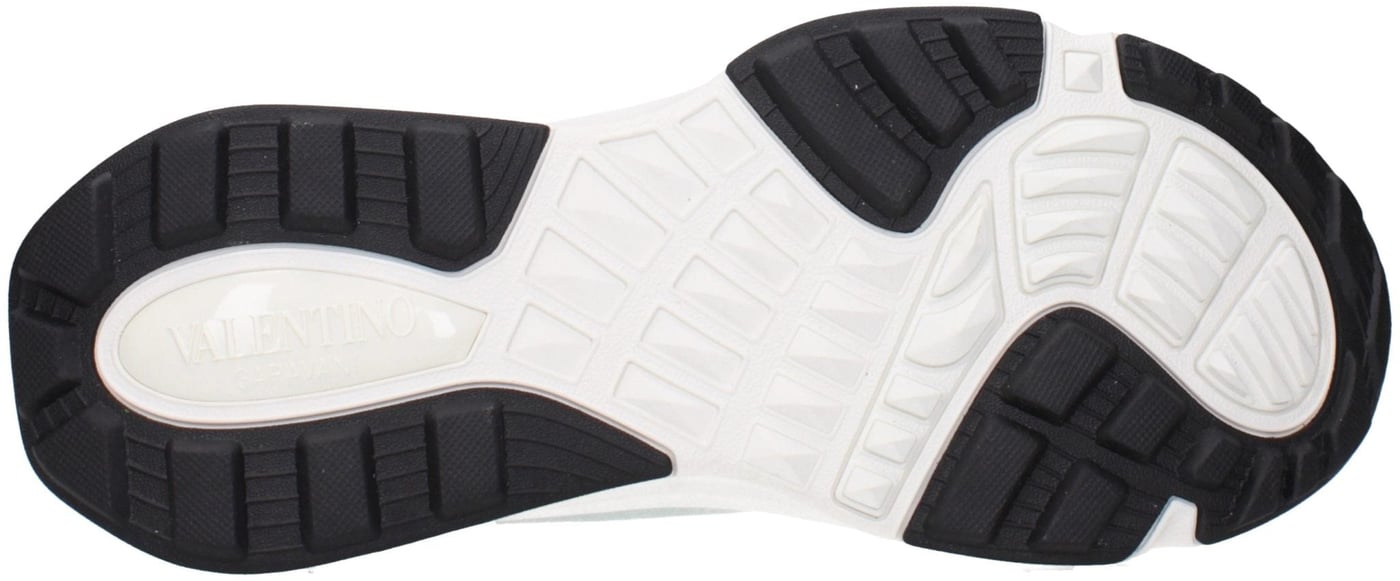 Valentino Garavani Gray Fabric Athletic Sneakers