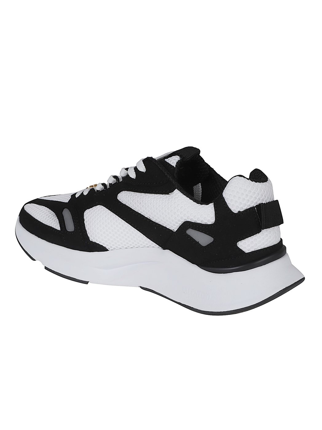 Chunky Sole Sneakers with Honeycomb Design