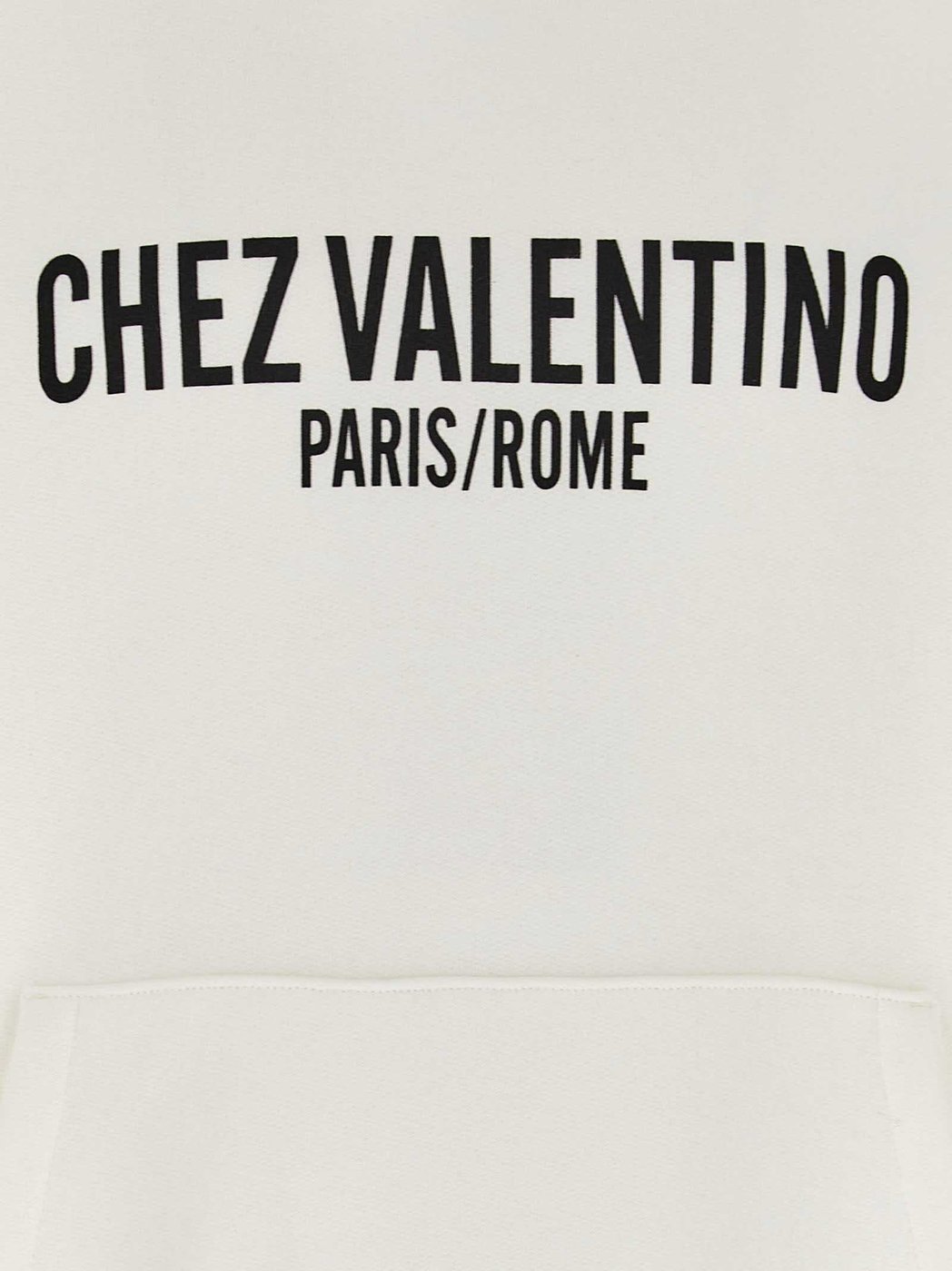 Valentino Garavani White Cotton Sweatshirt