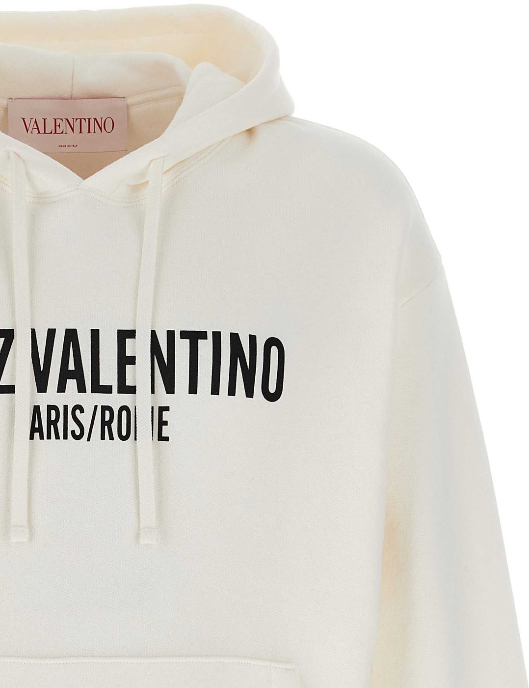 Valentino Garavani White Cotton Sweatshirt
