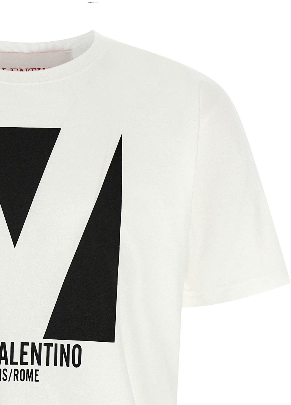 Valentino Garavani Bicolor Cotton T-Shirt