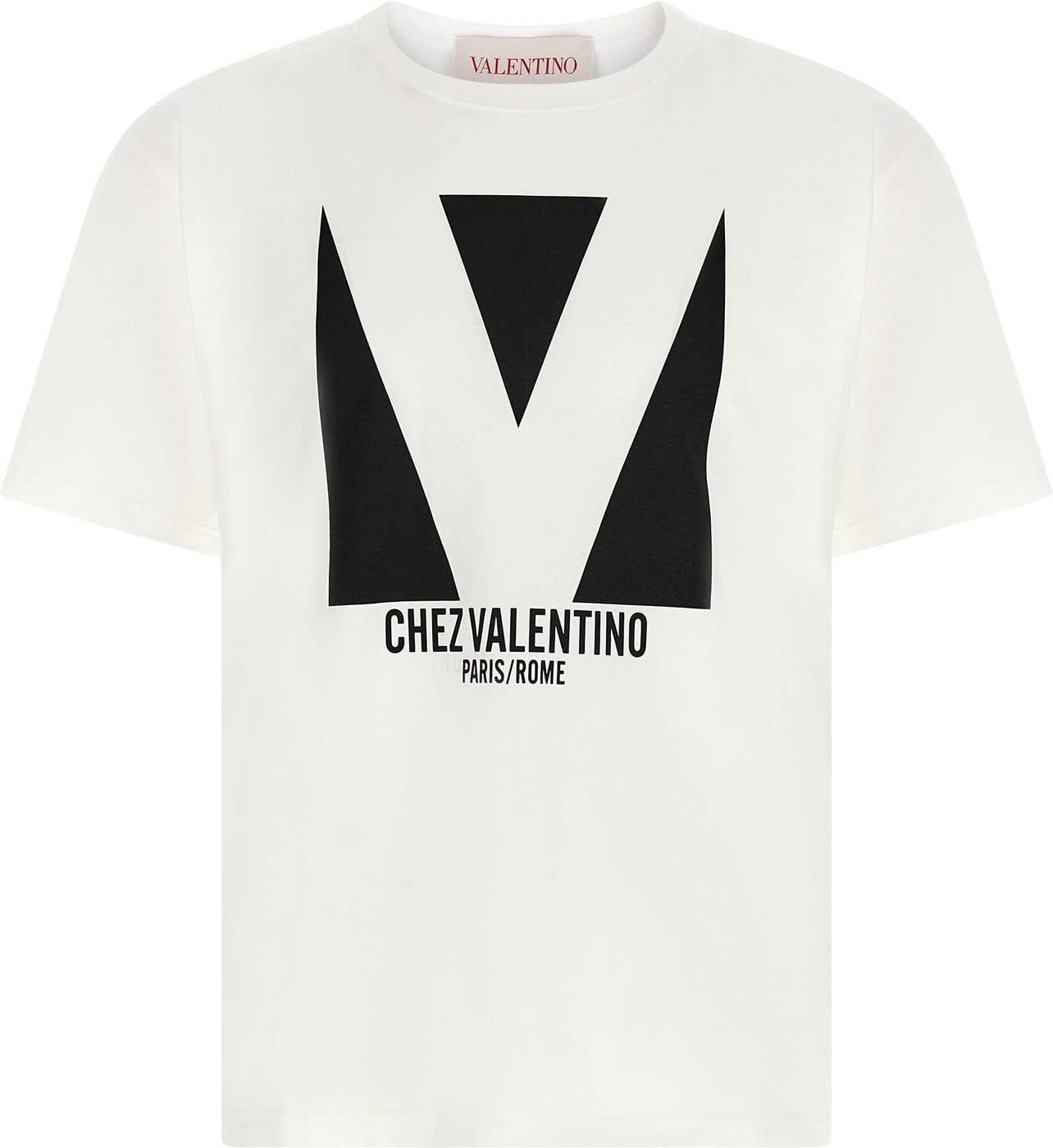 Valentino Garavani Bicolor Cotton T-Shirt