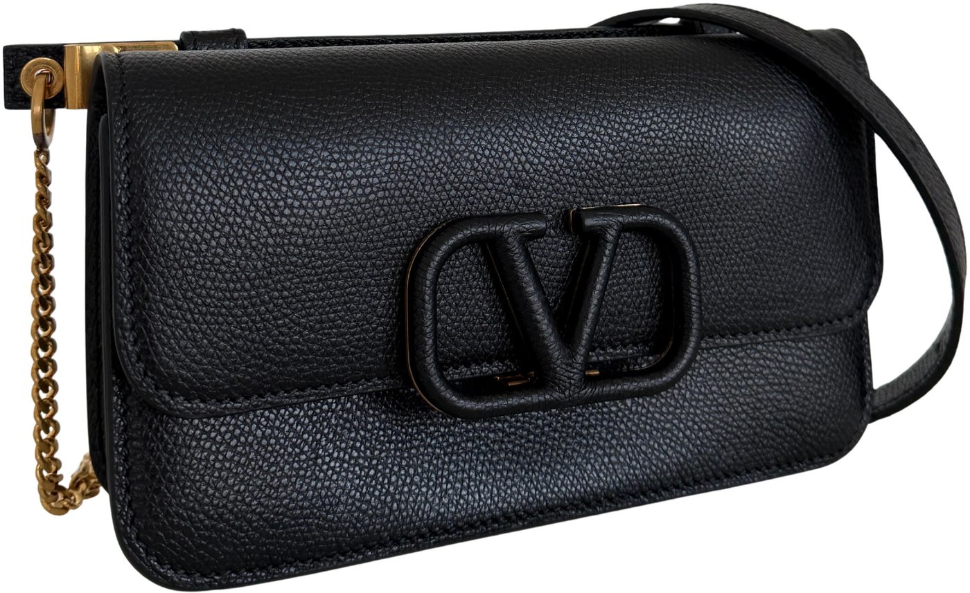 Valentino Garavani Vsling Shoulder Bag Small Black