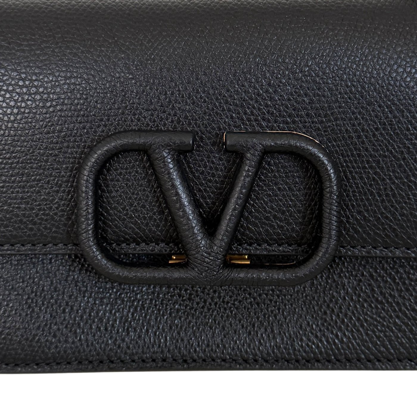 Valentino Garavani Vsling Shoulder Bag Small Black