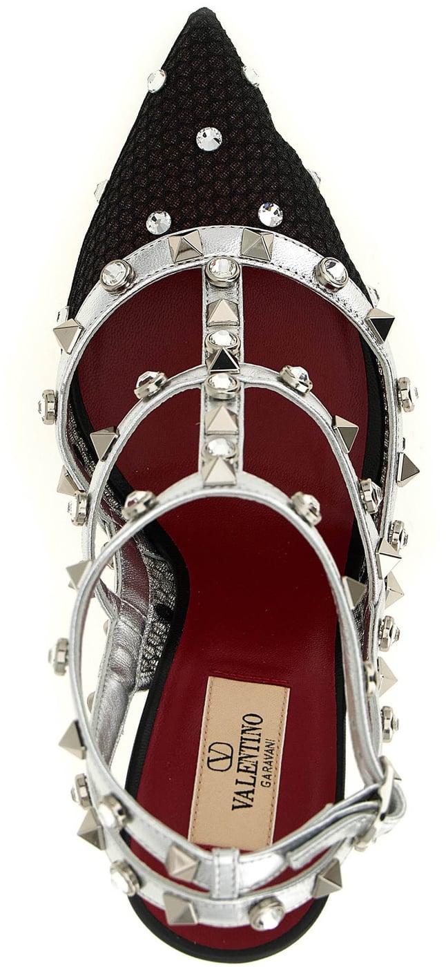 Valentino Garavani Multicolor Polyester High Heel Pumps