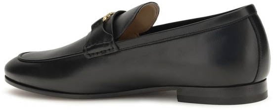 Black VLogo Signature Nappa Loafers