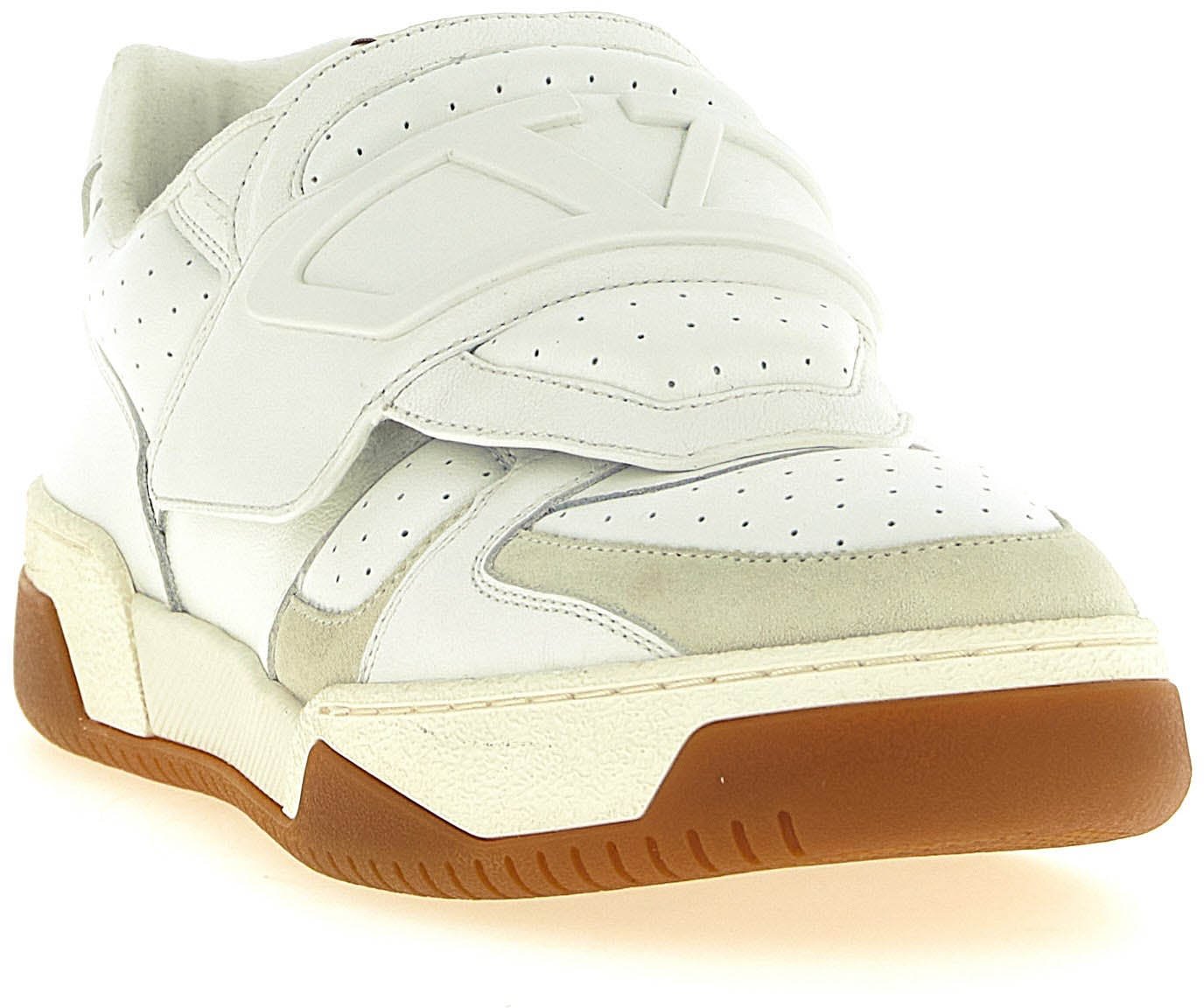 Valentino Garavani White Leather Athletic Sneakers