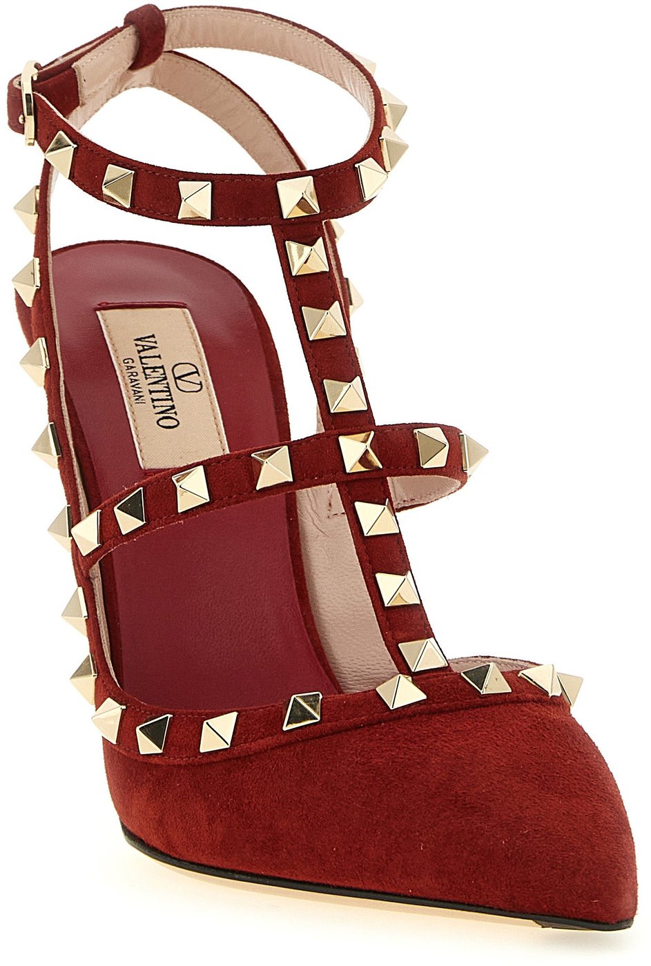 Valentino Garavani Red Calfskin High Heel Pumps