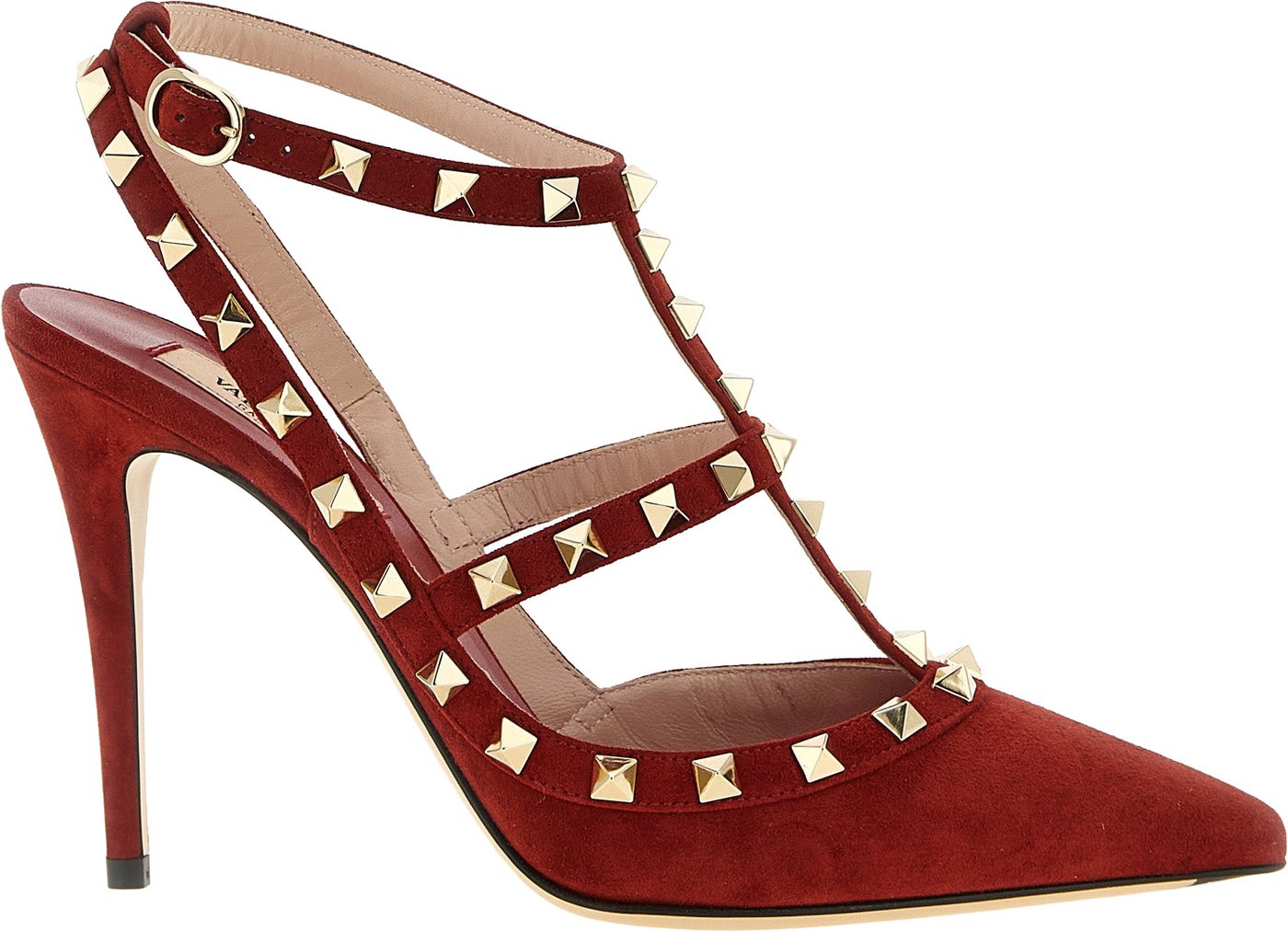 Valentino Garavani Red Calfskin High Heel Pumps
