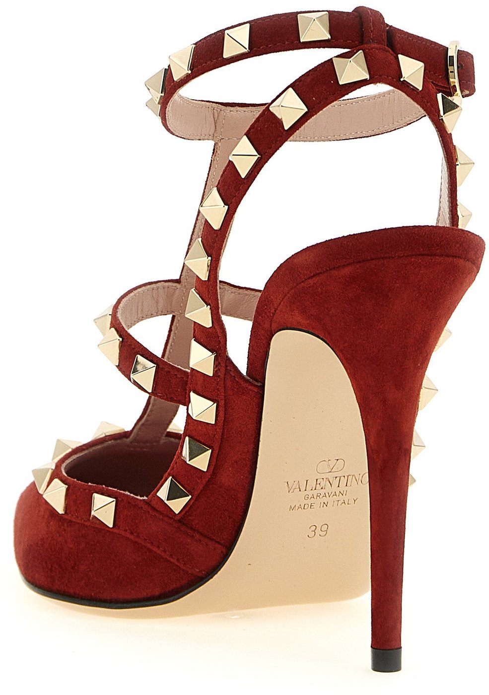 Valentino Garavani Red Calfskin High Heel Pumps
