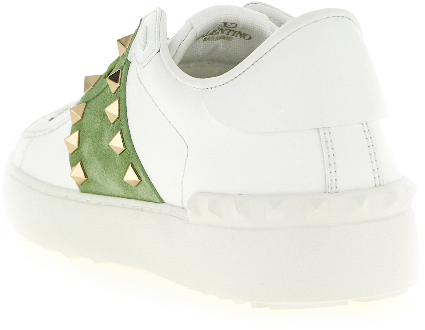 Valentino Garavani Bicolor Calfskin Low Top Sneakers