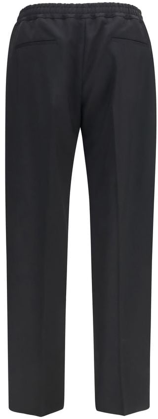 Valentino Garavani Black Cotton Chino Pants
