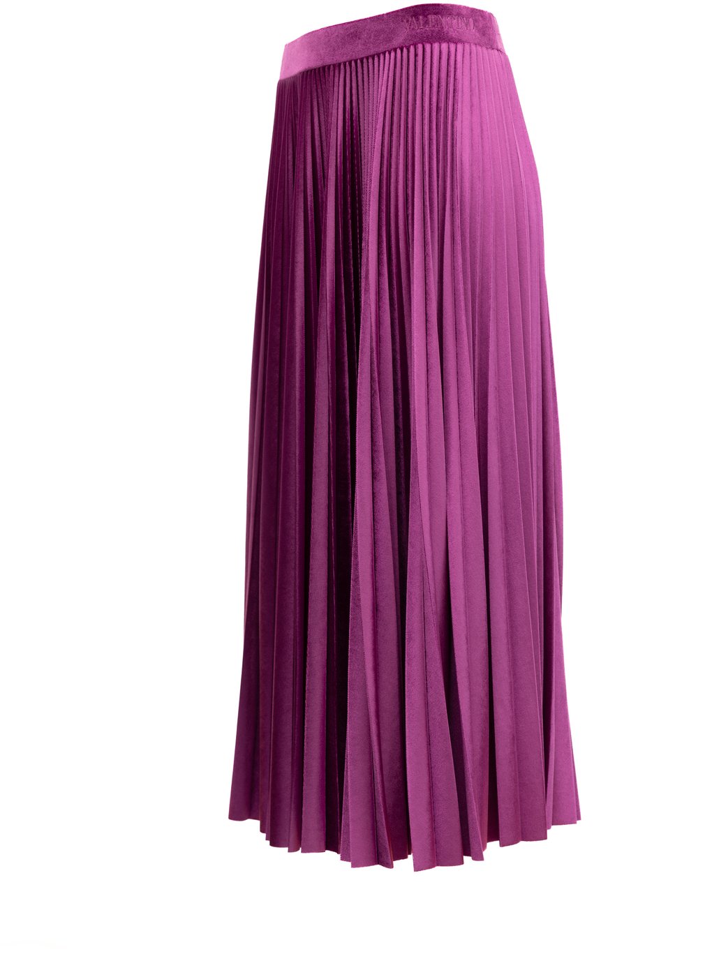 Valentino Garavani Women Purple Silk Skirt