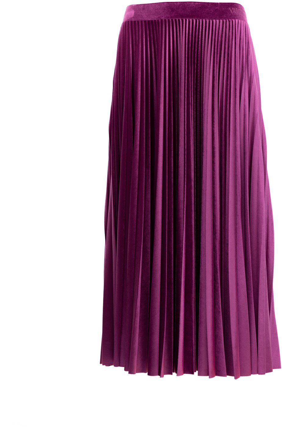 Valentino Garavani Women Purple Silk Skirt
