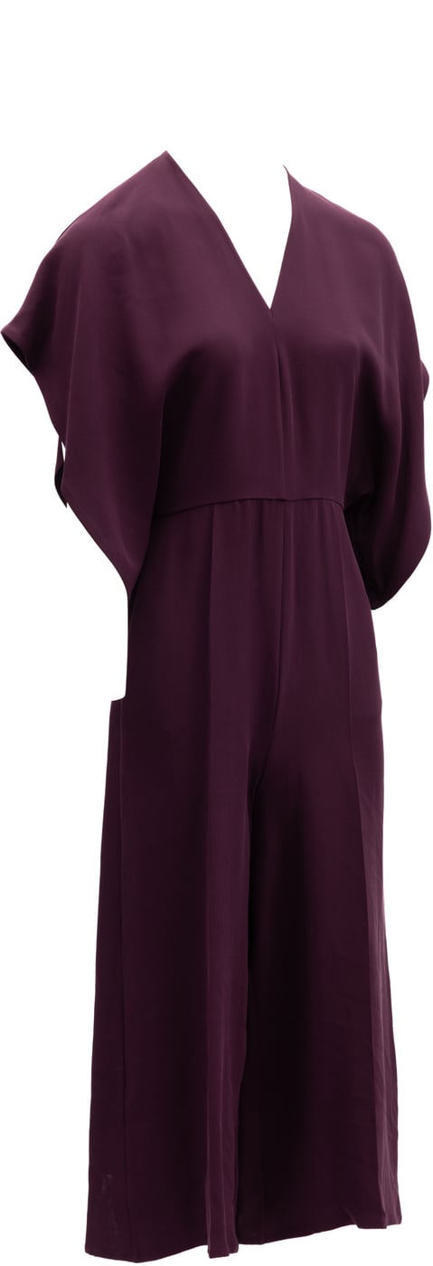 Valentino Garavani Women Dark Purple Jumpsuit