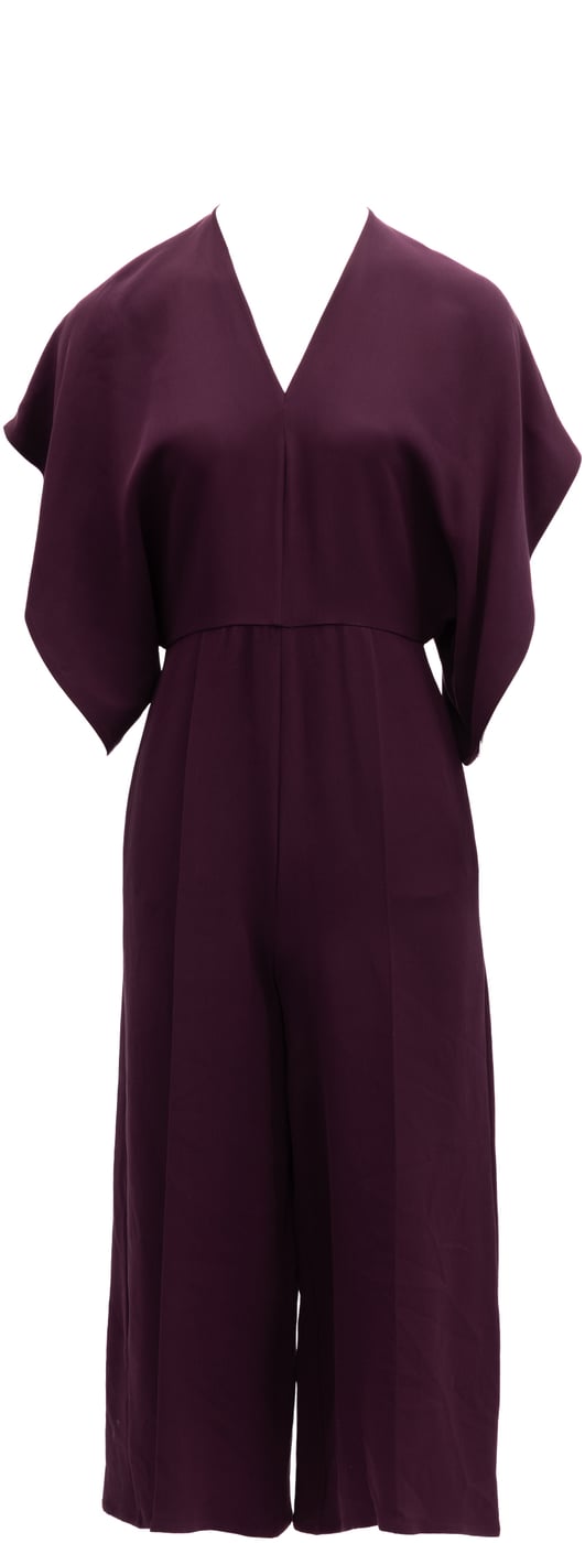 Valentino Garavani Women Dark Purple Jumpsuit
