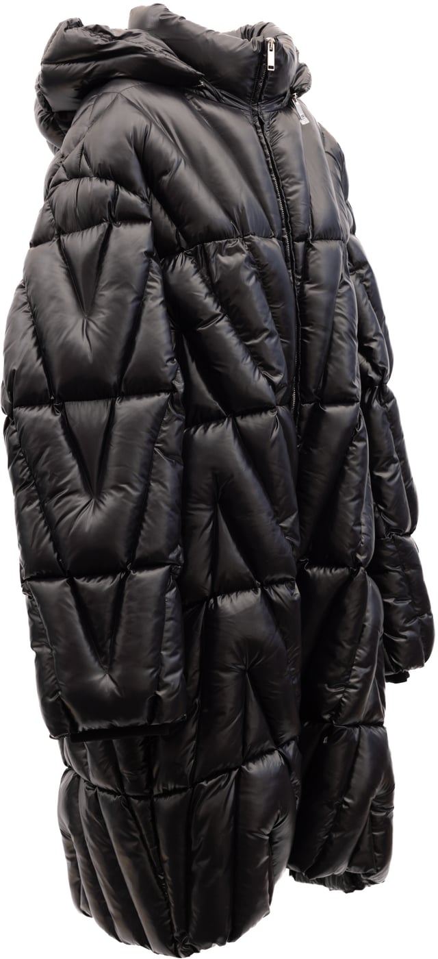 Valentino Garavani Black Women Wool Coat