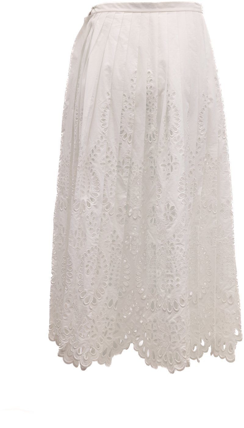 Valentino Garavani White Women Skirt